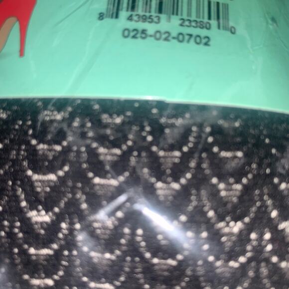 SPANX Assets by Sara Blakely Shaping‎ Tights. Textured Wish Bone. Black. Size 2 - Picture 10 of 10